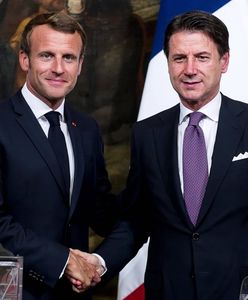 Spotkanie Francja - Włochy. Emmanuel Macron chce karać kraje Unii Europejskiej ws. imigrantów