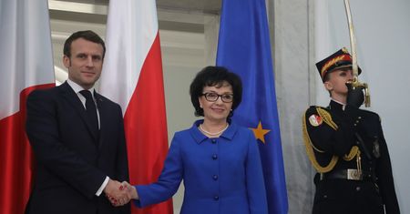 "Sueddeutsche Zeitung" po wizycie Emmanuela Macrona w Polsce: "niebezpieczna arogancja"