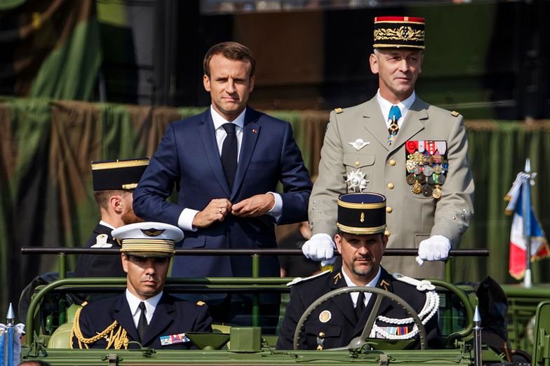 Macron wzywa do stworzenia europejskiej armii. "Przeciwko Rosji i USA"