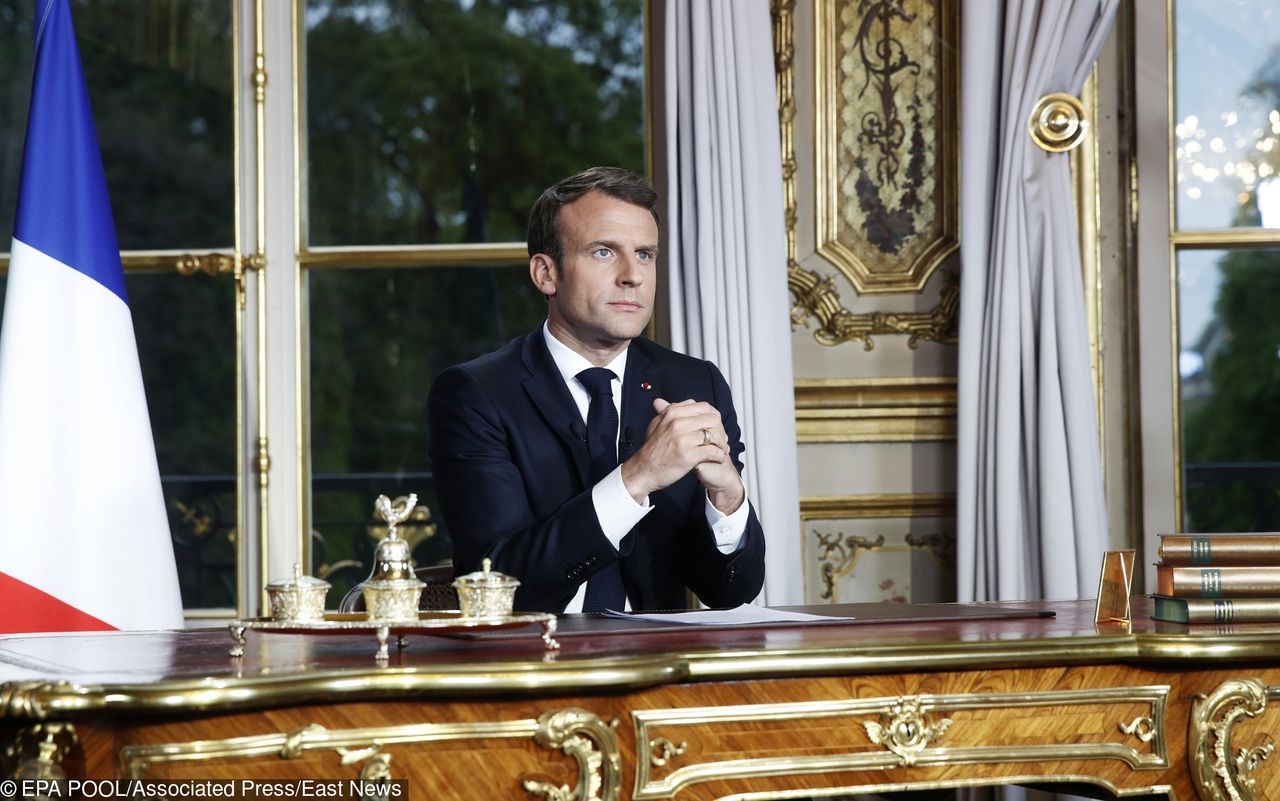 Emmanuel Macron: odbudujemy katedrę w ciągu 5 lat