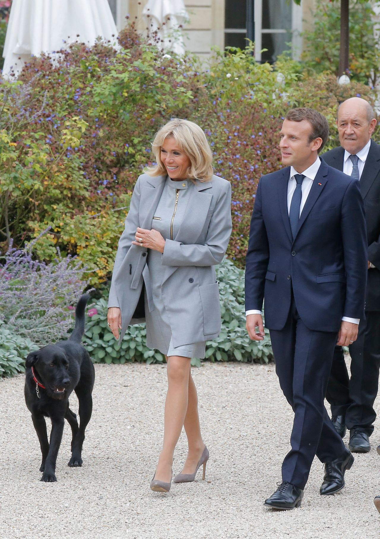 Nemo nie odstępuje jej na krok. Brigitte Macron ma nowego wielbiciela