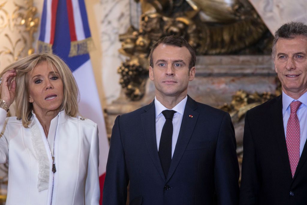 Brigitte Macron cała na biało. Zadała szyku w Argentynie