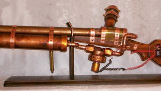 Steampunkowa strzelba, która strzela! [wideo] 1