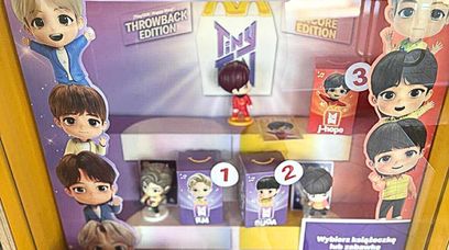 Figurki BTS w McDonald's. Dlaczego nie wszystkie są dostępne?