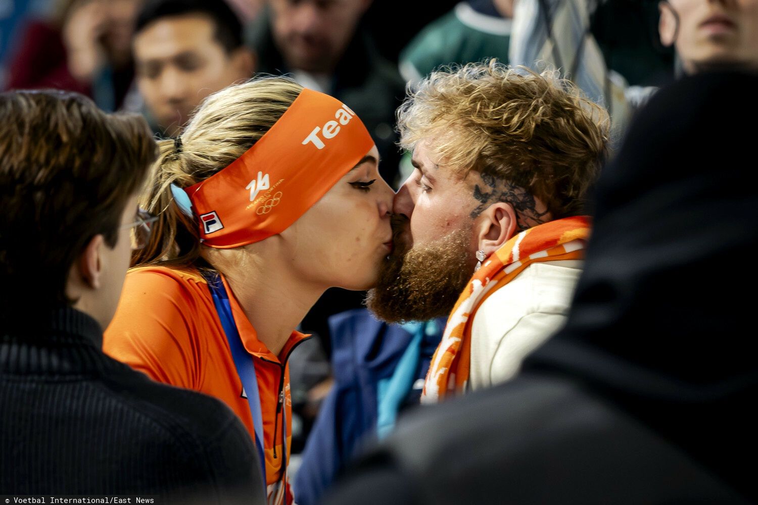 Jutta Leerdam i Jake Paul