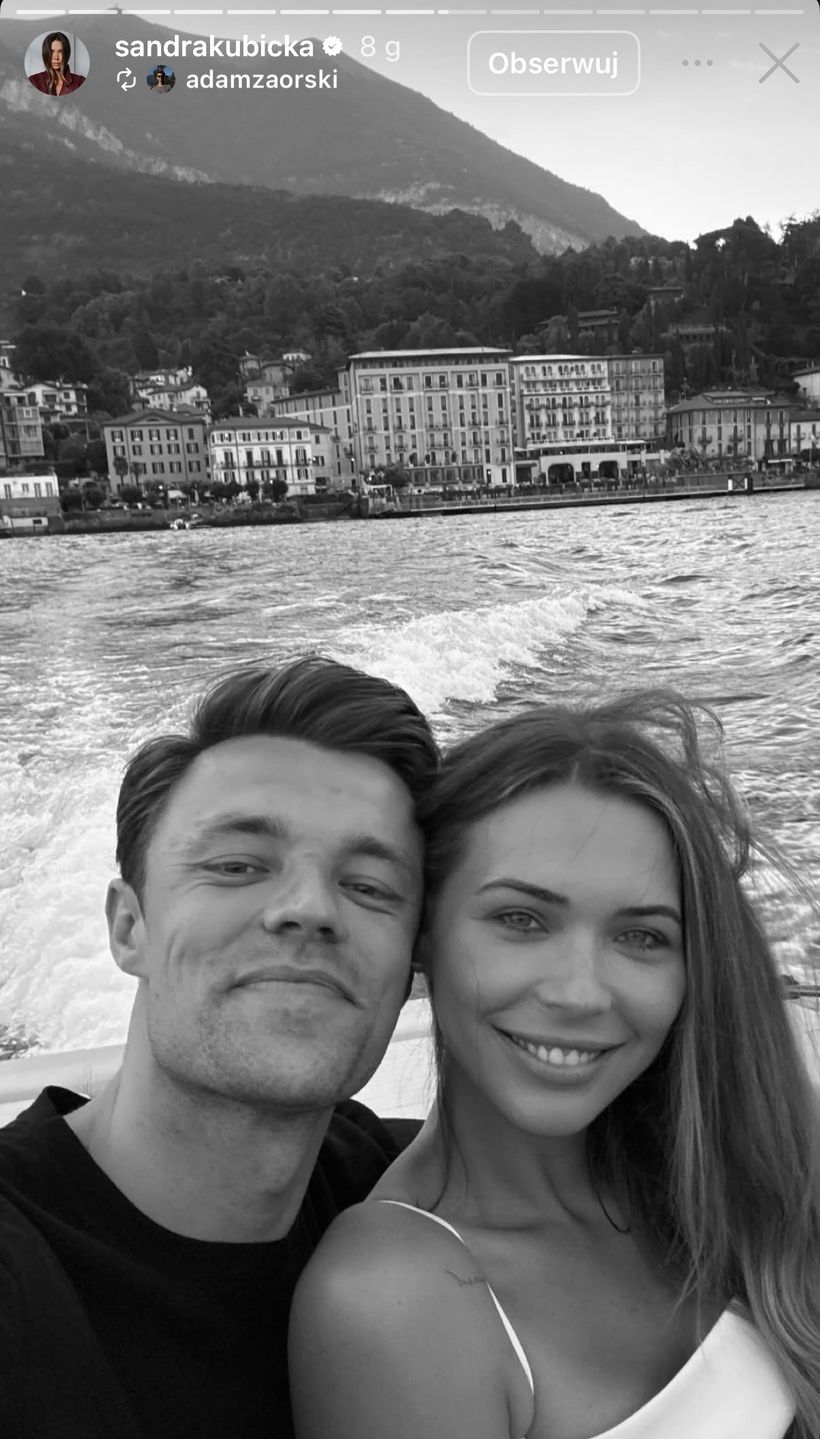 Sandra Kubicka relacjonuje wyjazd z ukochanym 