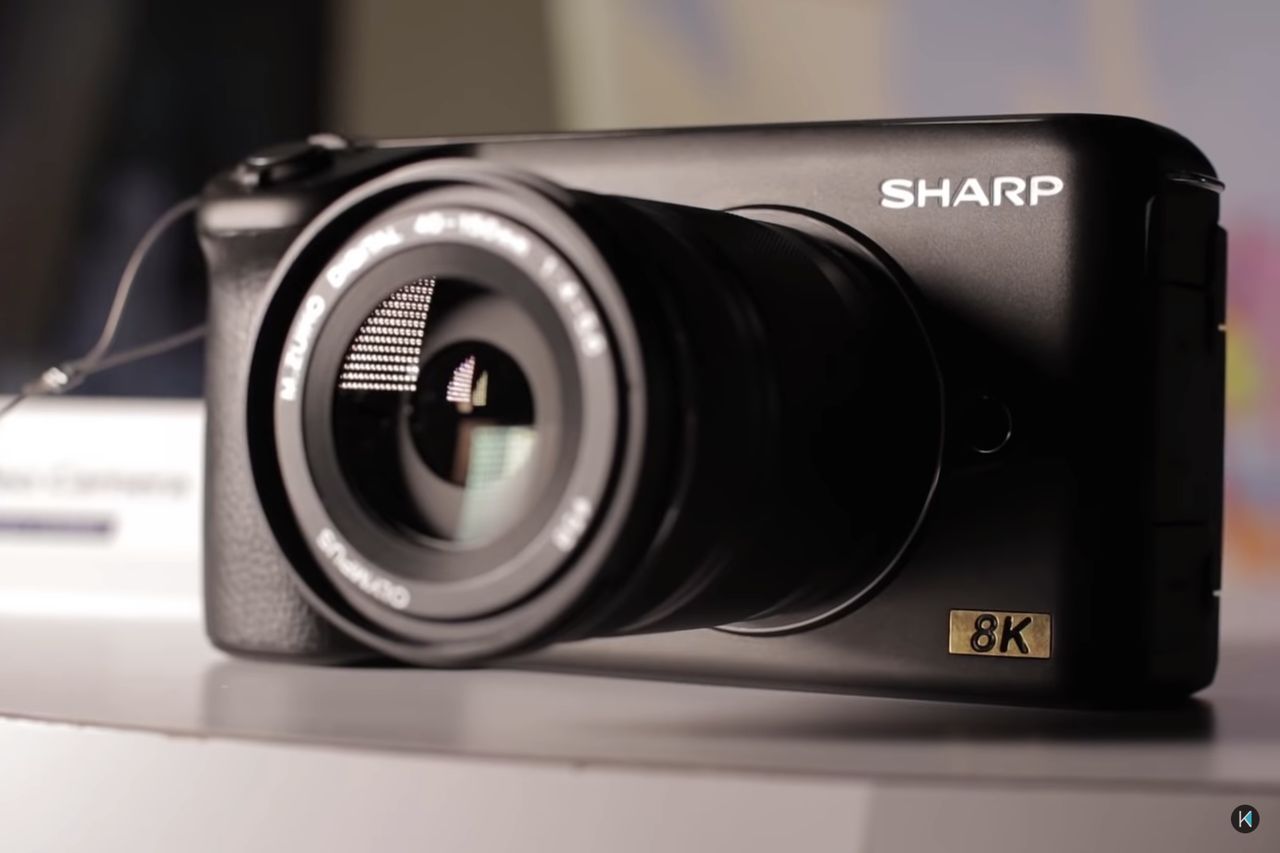 CES 2019: Sharp 8K Video Camera - rozdzielczość 8K i matryca Mikro Cztery Trzecie