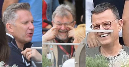 Grube ryby TVN-u relaksują się w Sopocie