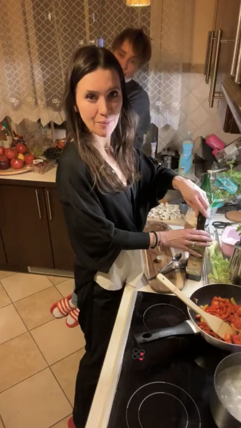 Wspólne gotowanie Katarzyny Zillmann i Janji Lesar