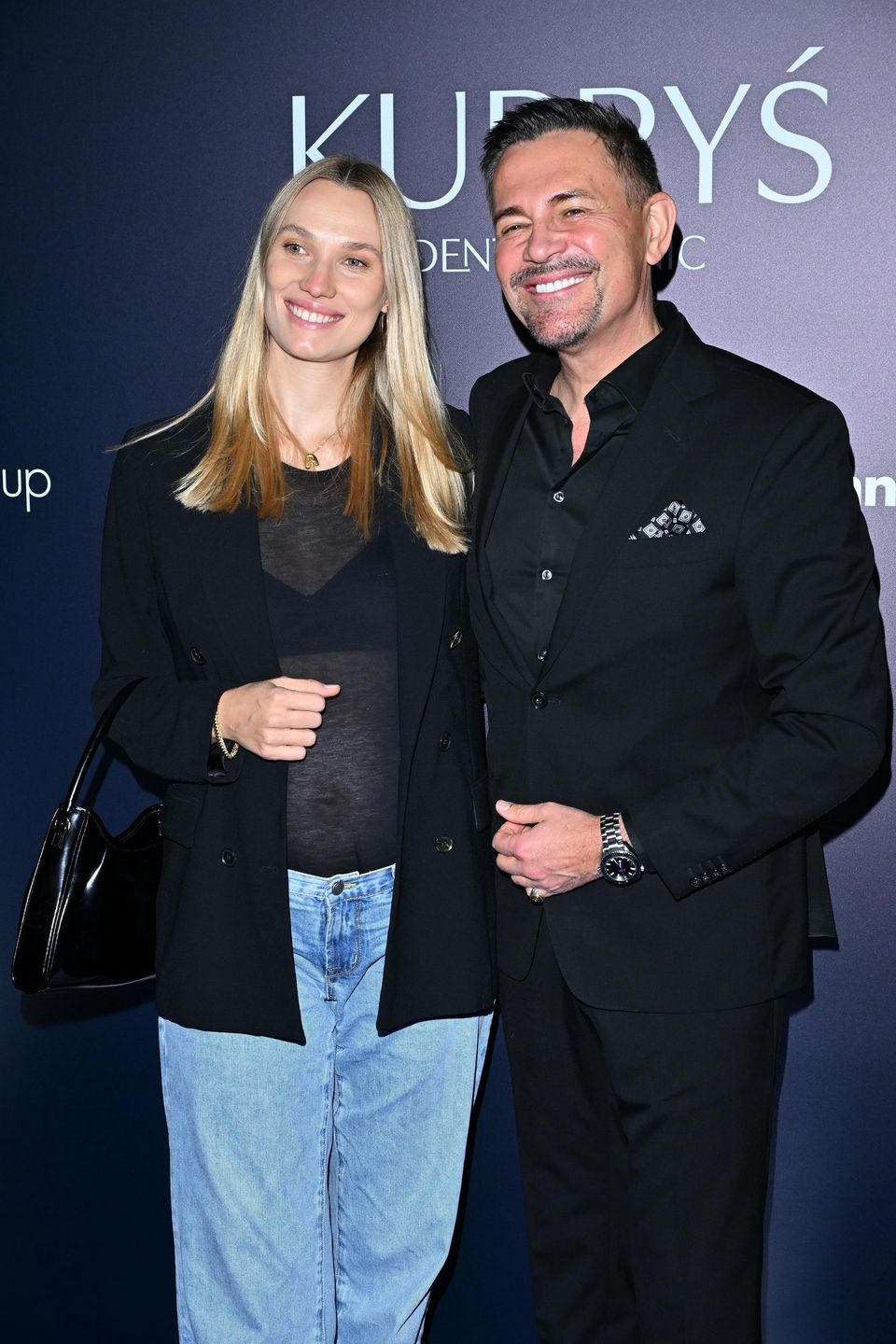 Krzysztof Ibisz i Joanna Kudzbalska 