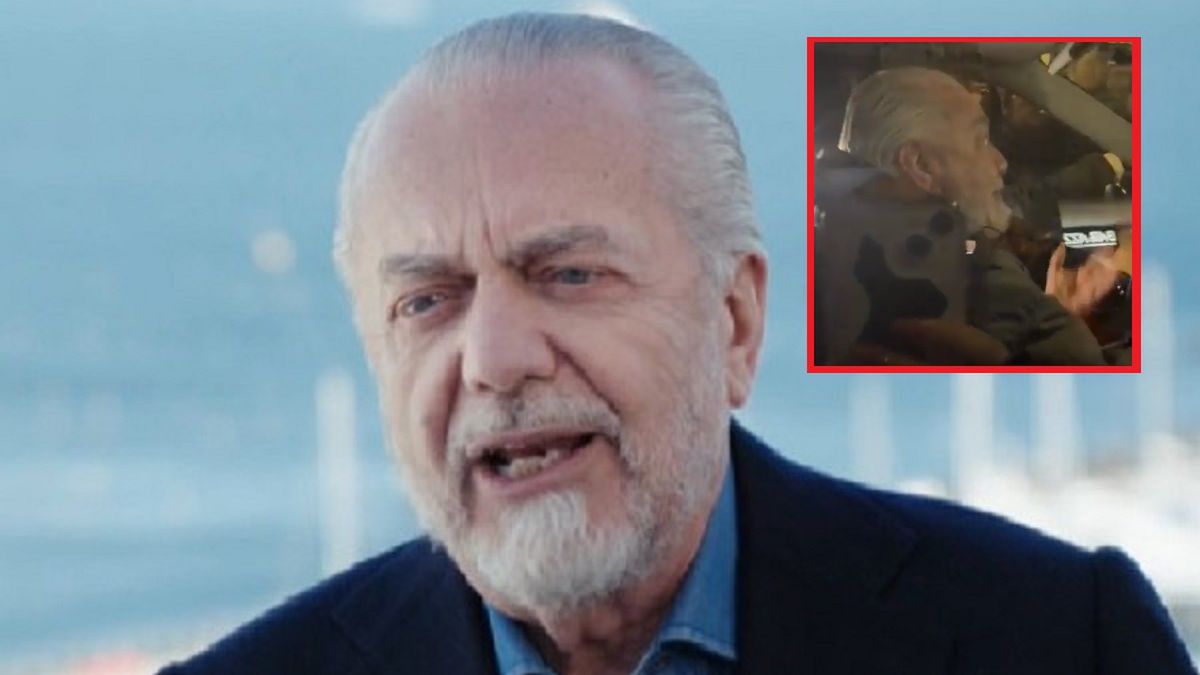 Aurelio De Laurentiis został zatrzymany przed stadionem