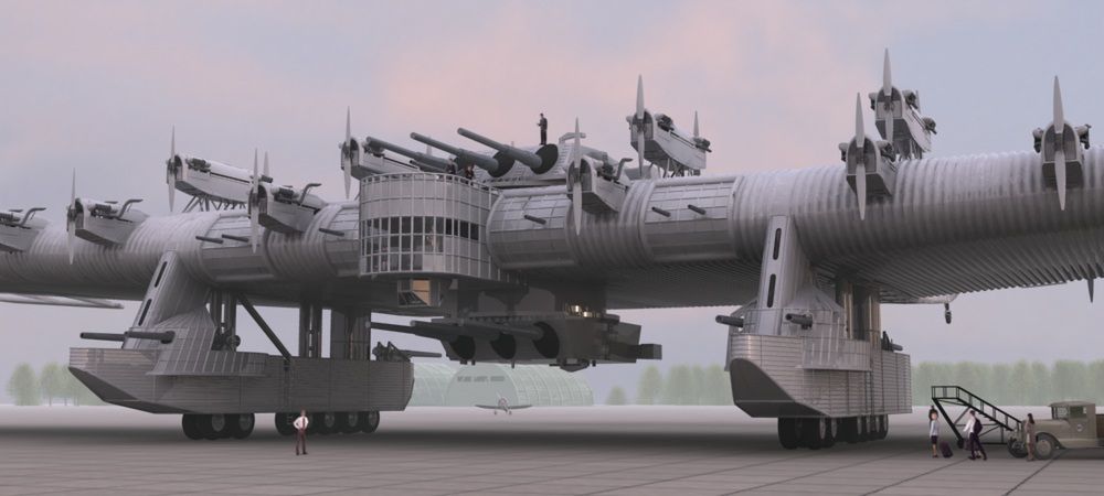 Artystyczna wizja K-7. Samolot wyglądający tak jak na zdjęciu nigdy nie istniał! (Fot. Rusring.net)