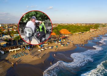 Awantura na Bali. Turysta dał popis