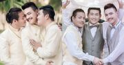 Trzech gejów z Tajlandii... WZIĘŁO ŚLUB! (ZDJĘCIA)
