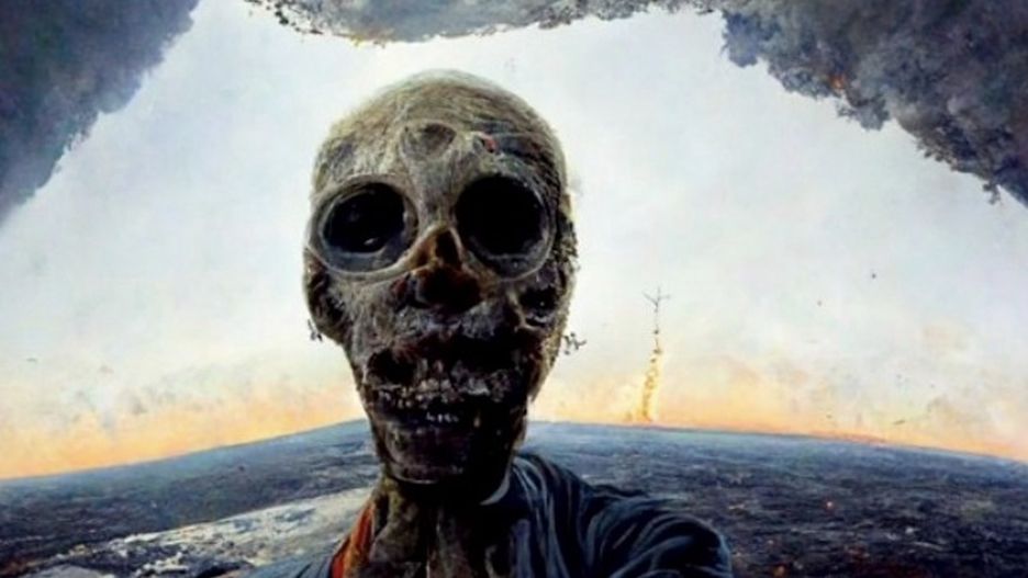 "Ostatnie selfie na Ziemi" według sztucznej inteligencji