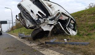 Groźny wypadek w Lublinie. Oto co zostało z auta