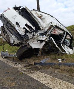 Groźny wypadek w Lublinie. Oto co zostało z auta