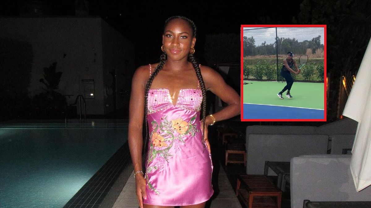 Na zdjęciu Coco Gauff
