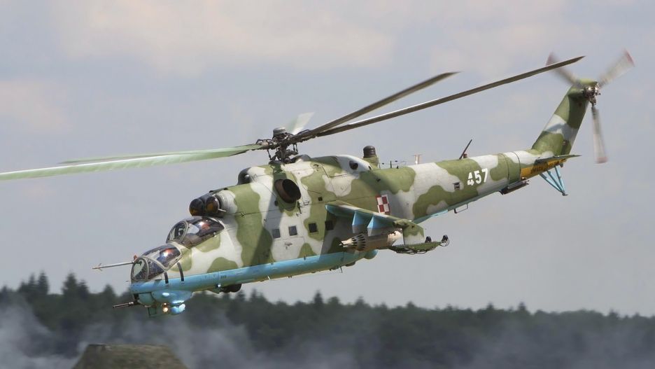 Polski śmigłowiec Mi-24D
