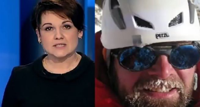 Himalaista Rafał Fronia przerwał wywiad w TVP Info zirytowany pytaniem o samopoczucie po wypadku