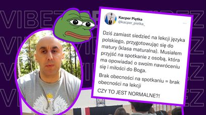 Liceum w Pułtusku: Obowiązkowa rozmowa o Bogu, zamiast lekcji polskiego