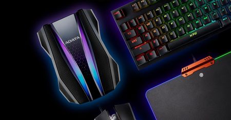 ADATA HD770G - w HDD USB też może być LED RGB