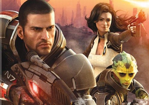 Okładka Mass Effect 2 jest... no cóż. Jest.