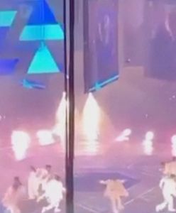 Szokujące zdarzenie na koncercie boysbandu Mirror. Na tancerzy runął wielki ekran