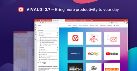 Więcej, szybciej, lepiej. Vivaldi 2.7 godnie zastępuje Operę