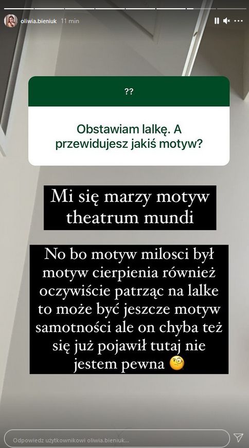 Oliwia Bieniuk szykuje się do matury