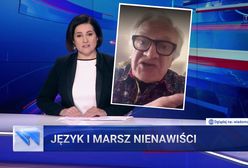 "Wiadomości" ostrzegły widzów TVP. Słowa aktora poleciały kilka razy