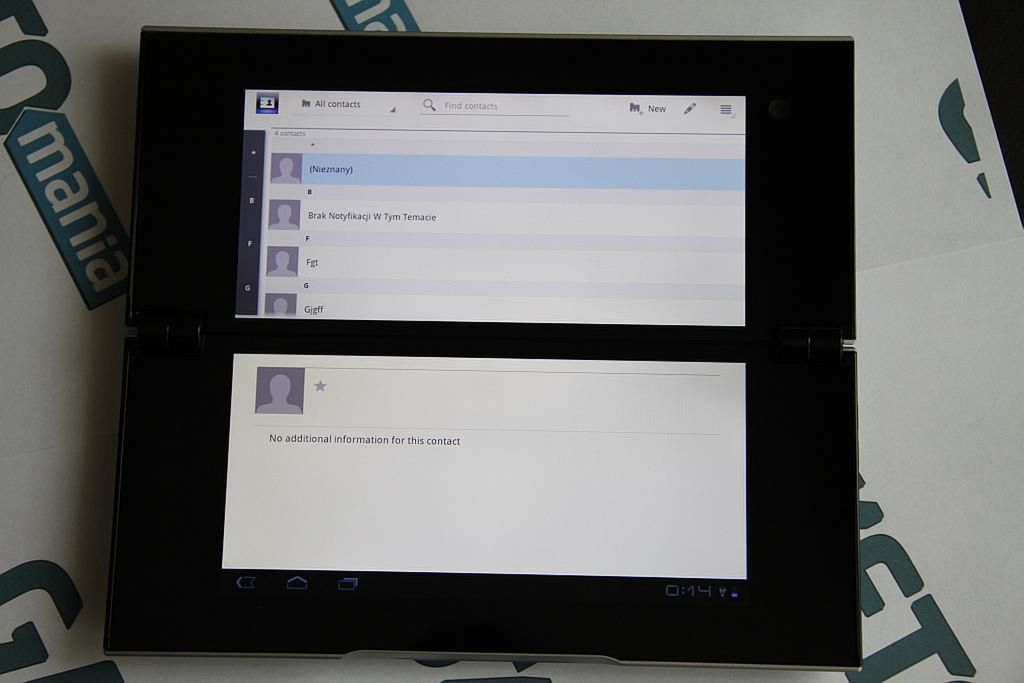 Sony Tablet P w uścisku Gadżetomanii! 7