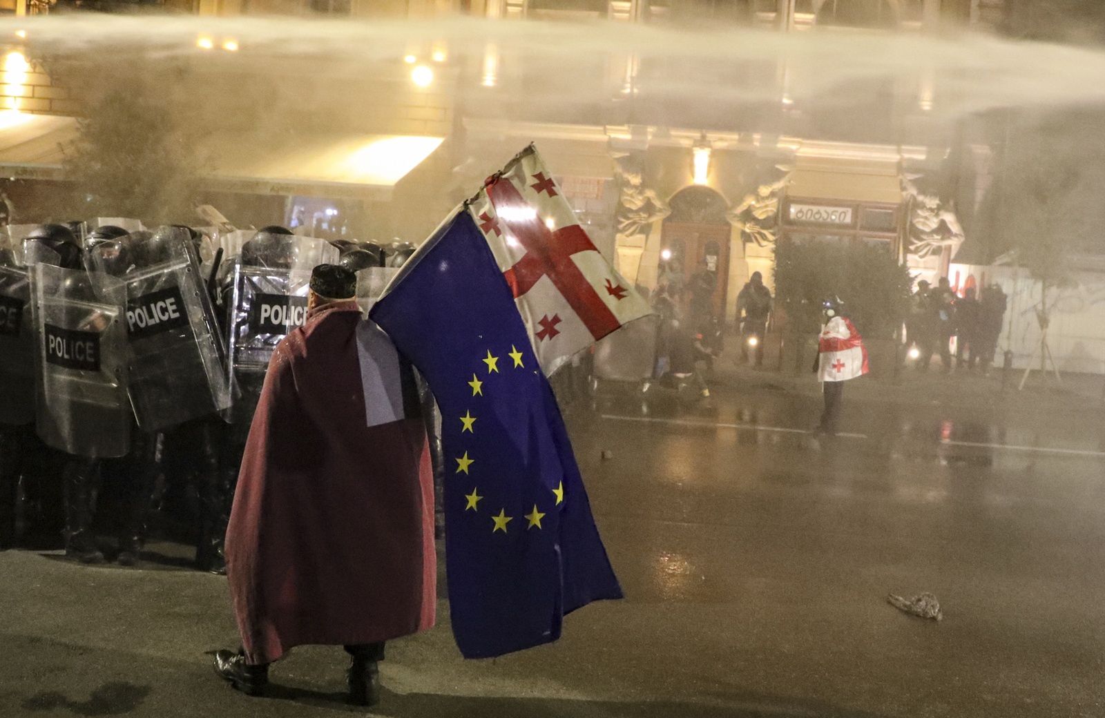 Protesty w Gruzji