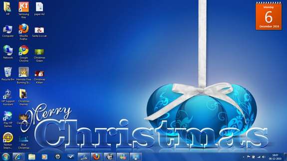 Merry Christmas Blue (Fot. NirmalTV.com)