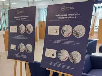 Józef Kuraś "Ogień" na srebrnych monetach NBP. Oskarżany jest o mordy cywilów