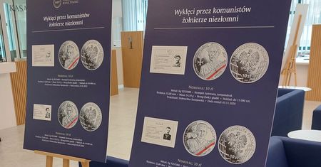 Józef Kuraś "Ogień" na srebrnych monetach NBP. Oskarżany jest o mordy cywilów