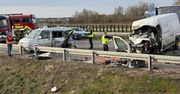 Gadka: Śmiertelny wypadek na trasie S17. Zderzyły się dwa busy