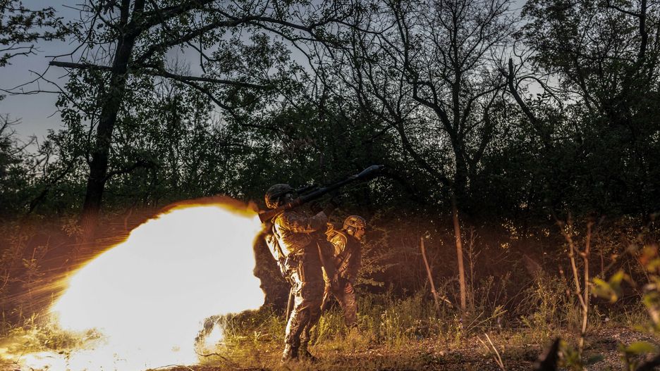 Temporary
DONETSK OBLAST, UKRAINE - AUGUST 16: Ukrainian soldiers fire with a RPG in a forest in the direction of Avdivka, as Russia-Ukraine war continues in Donetsk Oblast, Ukraine on August 16, 2023. Diego Herrera Carcedo / Anadolu Agency/ABACAPRESS.COM
AA/ABACA