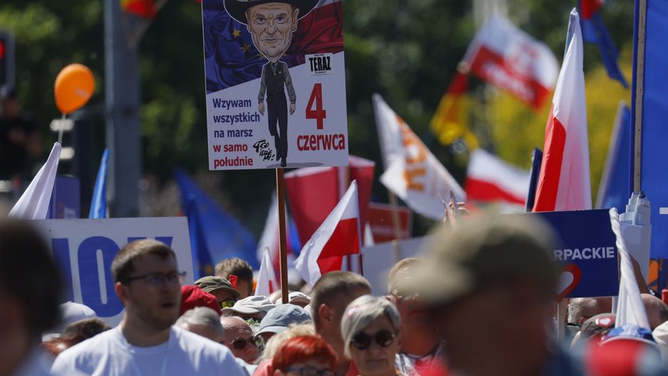 Marsz 4 czerwca w Warszawie
