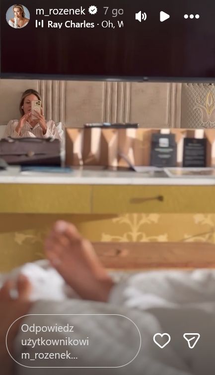 Poświąteczny wypoczynek Małgorzaty Rozenek