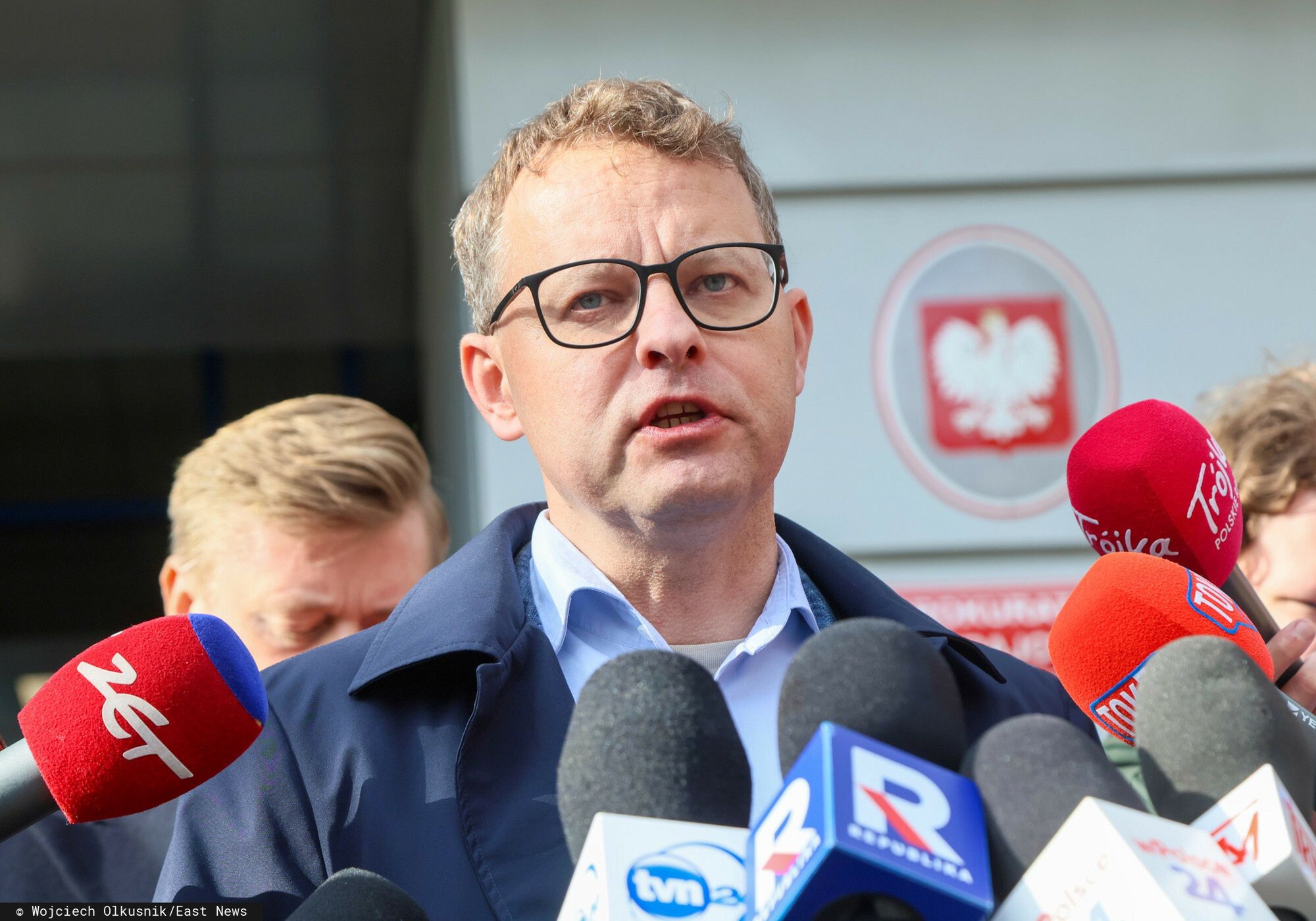 Marcin Romanowski wezwany do prokuratury
Fot. Wojciech Olkusnik/East News, 15.10.2024. Warszawa. Posel PiS, byly wiceminister sprawiedliwosci Marcin Romanowski wezwany ponownie do prokuratury krajowej. Politykowi maja byc powtorzone zarzuty w zwiazku z dzialalnoscia Funduszu Sprawiedliwosci.
N/z: Marcin Romanowski.
Wojciech Olkusnik