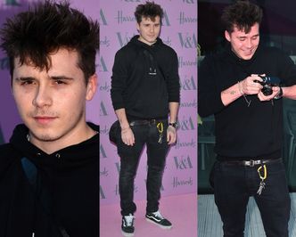 "Niegrzeczny" Brooklyn Beckham lansuje się w muzeum