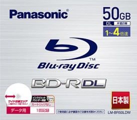 Panasonic 4x BD-R DL