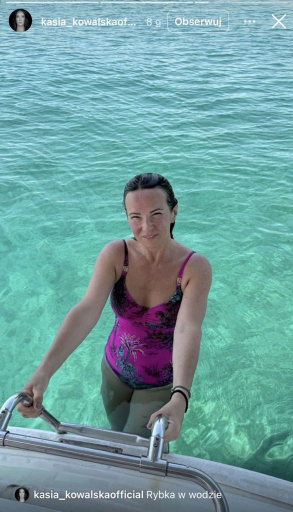 Kasia Kowalska na wakacjach 