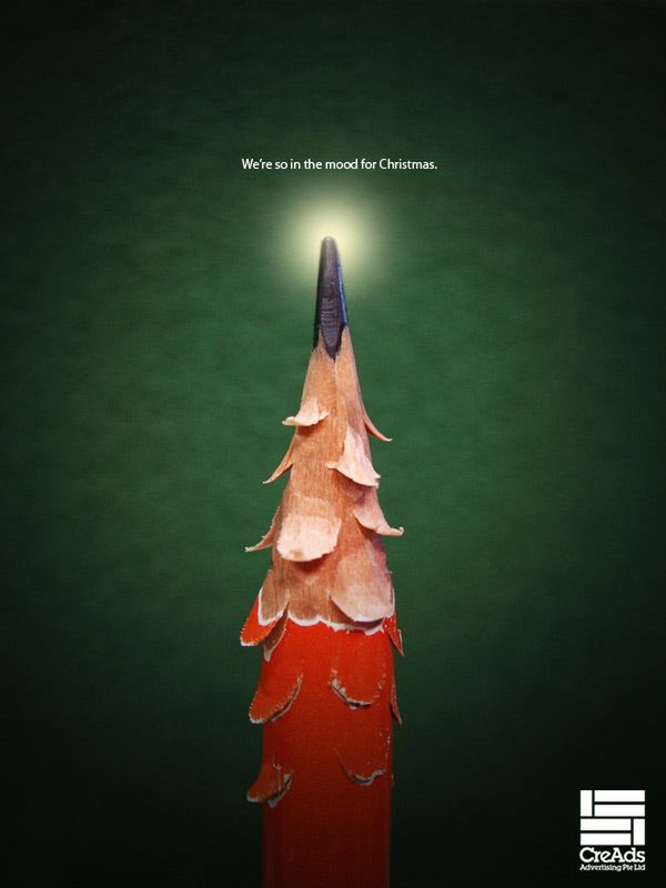 13 kreatywnych świątecznych reklam 4