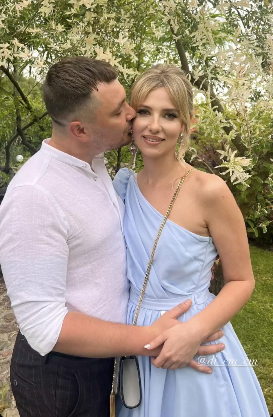 Daniel Martyniuk z narzeczoną 