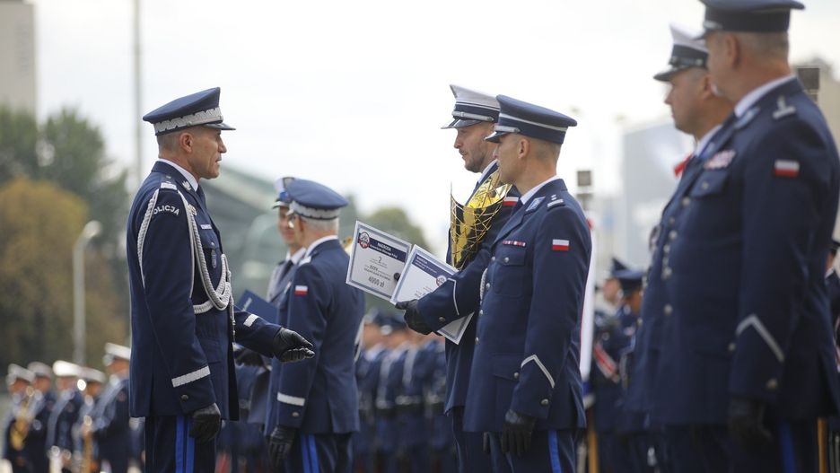 19.09.2025 KATOWICE 
 
 POLICJA SLUBOWANIE WRECZENIE NAGROD W KONKURSIE POLICJANT RUCHU DROGOWEGO
 FOT. MARZENA BUGALA-ASTASZOW/ /DZIENNIK ZACHODNI/ POLSKA PRESS