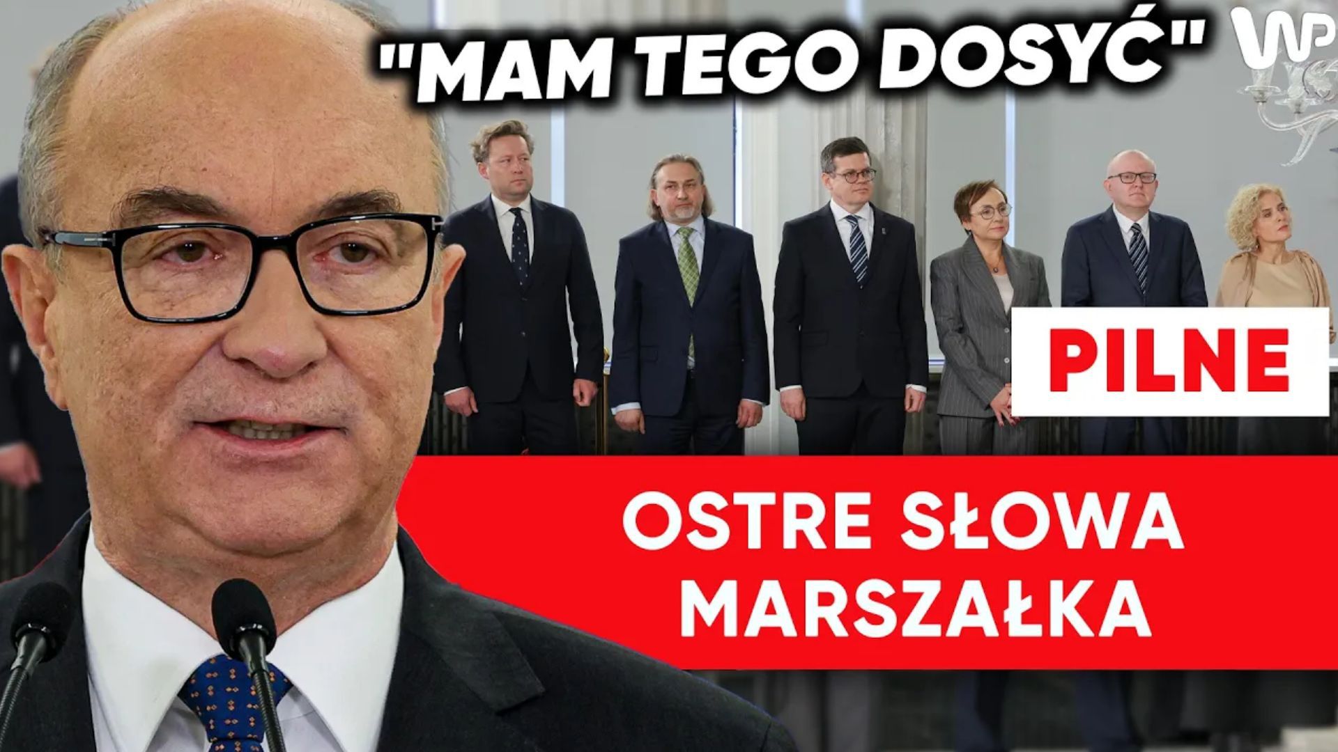 Ostre słowa w Sejmie. Nagranie z konferencji Czarzastego