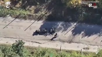 Robot uszkodzony przez Rosjan. Pomoc przyszła z zaskakującej strony