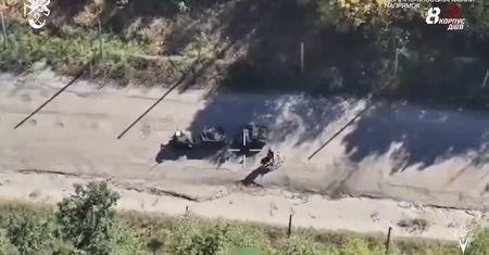 Robot uszkodzony przez Rosjan. Pomoc przyszła z zaskakującej strony